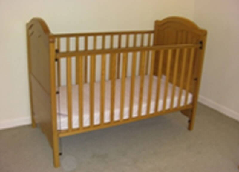 Wooden Cot (includes Linen) My Holiday Concierge
